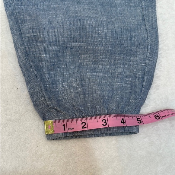 Athleta Blue Track Pants Relaxed Fit Joggers With Pockets - Picture 11 of 16